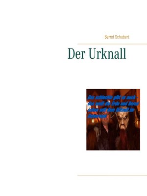 cover image of Der Urknall